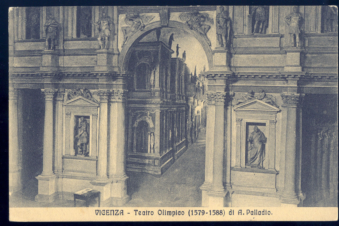 VICENZA - TEATRO OLIMPICO (1579-1588) DI A. PALLADIO - NV