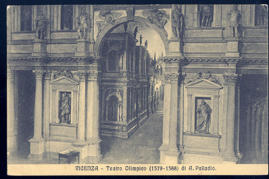 VICENZA - TEATRO OLIMPICO (1579-1588) DI A. PALLADIO - NV