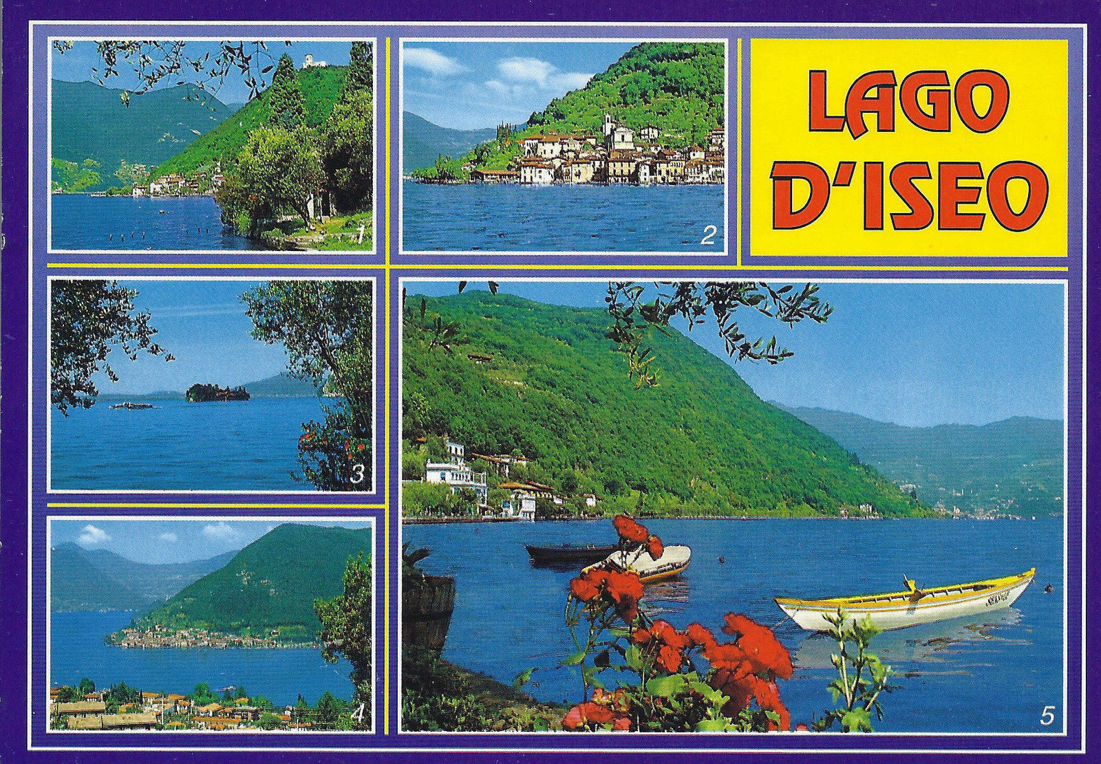 LAGO D'ISEO - 5 VEDUTE - VSD