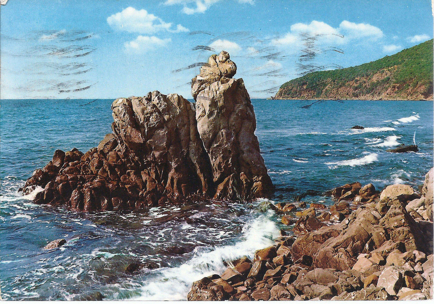 FOLLONICA - CALA CIVETTA - IL FARAGLIONE - V 1976 - FG