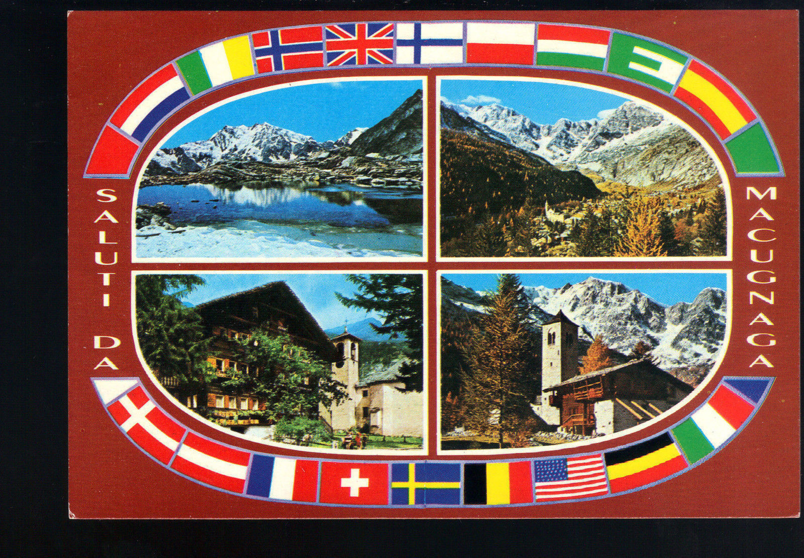 MACUGNAGA - 4 VEDUTE - NV