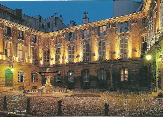 AIX-EN-PROVENCE - LA PLACE D'ALBERTAS - NOTTURNO - NV