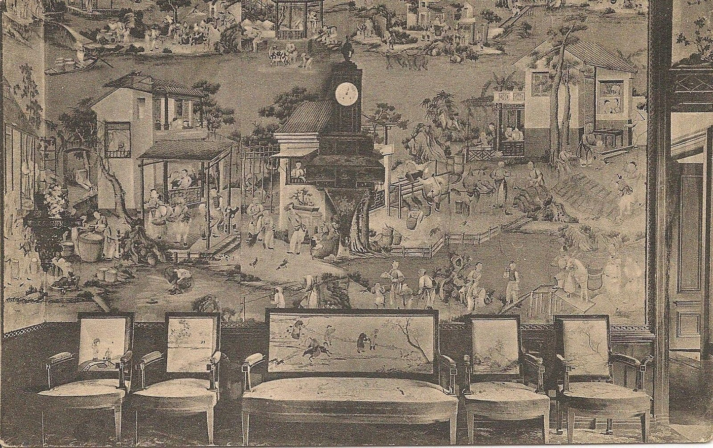 THE HAGUE-L'AIA - THE HOUSE IN THE WOOD - THE CHINESE ROOM'S RICEPAPER - NV
