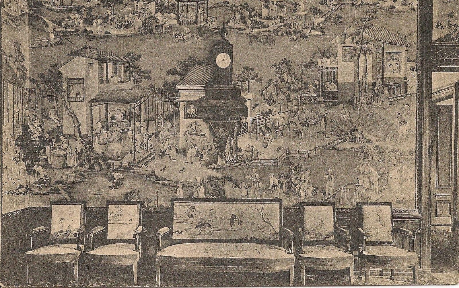 THE HAGUE-L'AIA - THE HOUSE IN THE WOOD - THE CHINESE ROOM'S RICEPAPER - NV