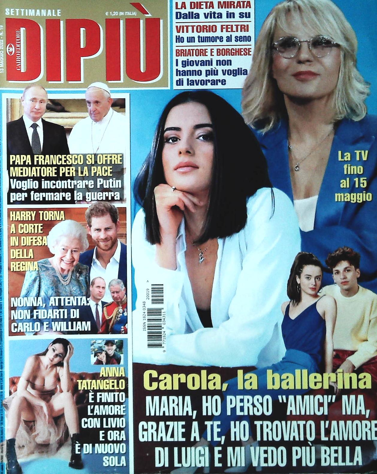 DI PIU' 13 MAGGIO 2022 -CAROLA - TATANGELO - BORGHESE-BRIATORE