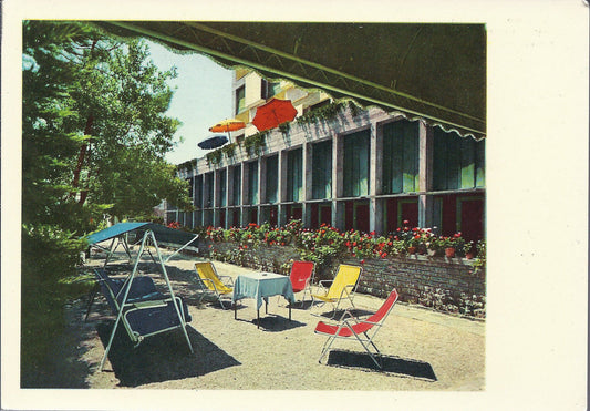 MARINA DI PIETRASANTA - ALBERGO BATTELLI - GIARDINO - NV