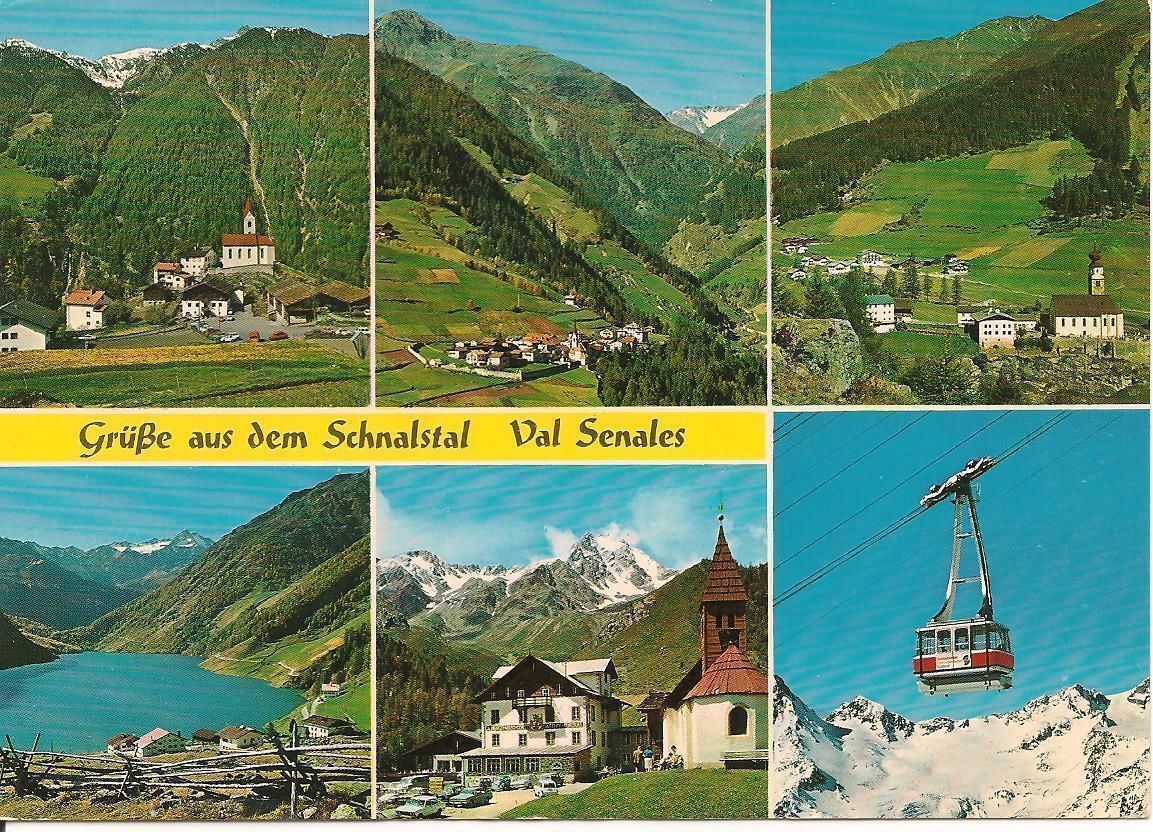 VAL SENALES/SCHNALSTAL - 6 VEDUTE - V1981