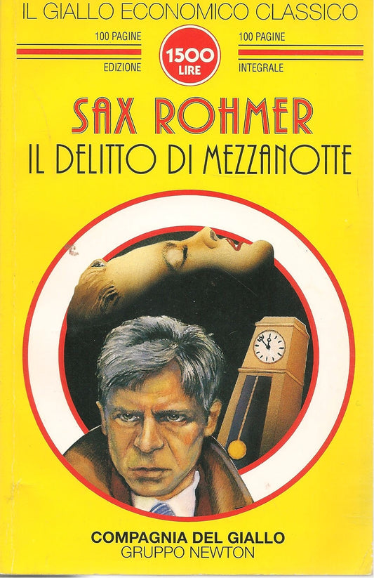 IL DELITTO DI MEZZANOTTE - SAX ROHMER    COMPAGNIA DEL GIALLO NEWTON