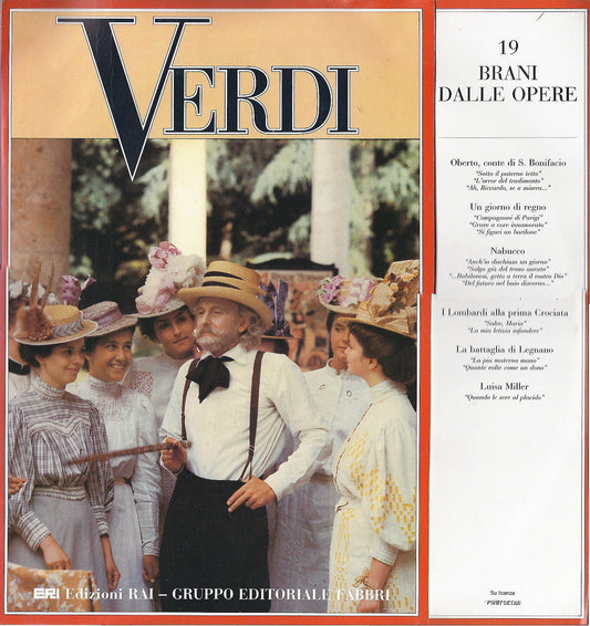 VERDI N° 19 - BRANI DALLE OPERE # EDIZIONI RAI - FABBRI