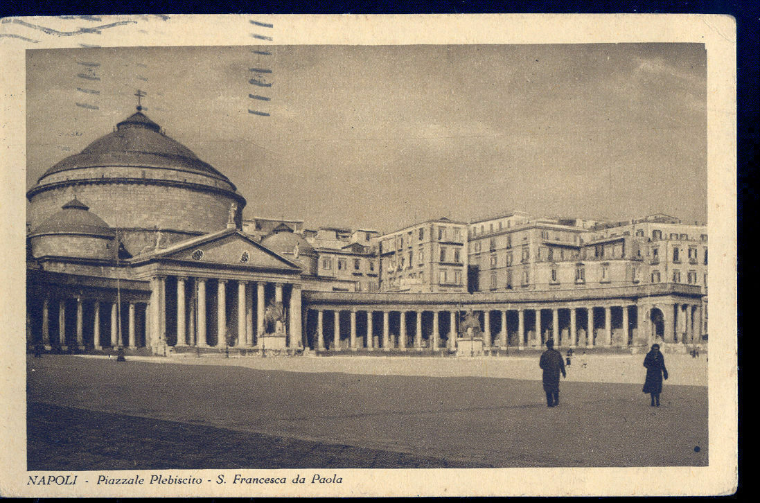 NAPOLI - PIAZZALE PLEBISCITO - S. FRANCESCA DA PAOLA - V1933