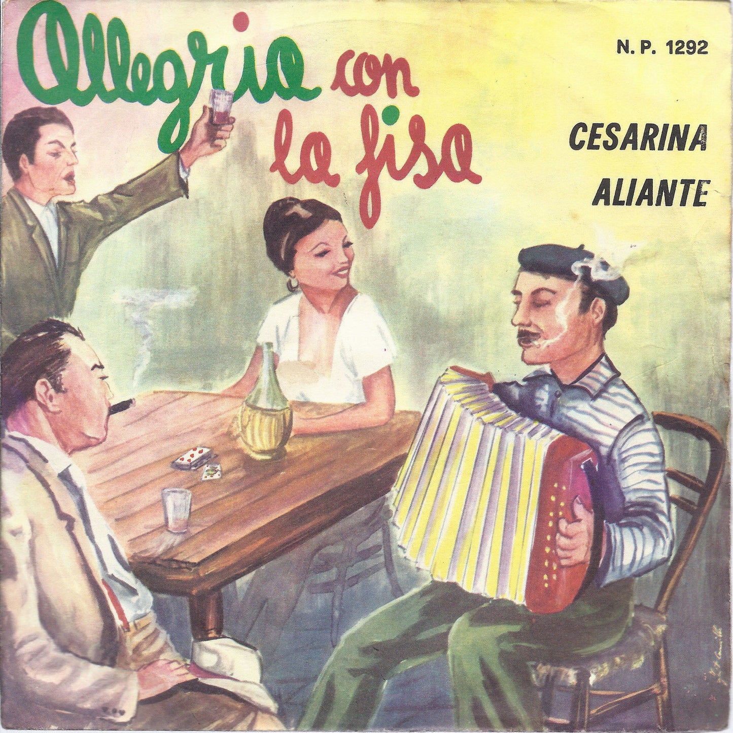 CESARINA - ALIANTE = ALLEGRIA CON LA FISA # TONY VERGA