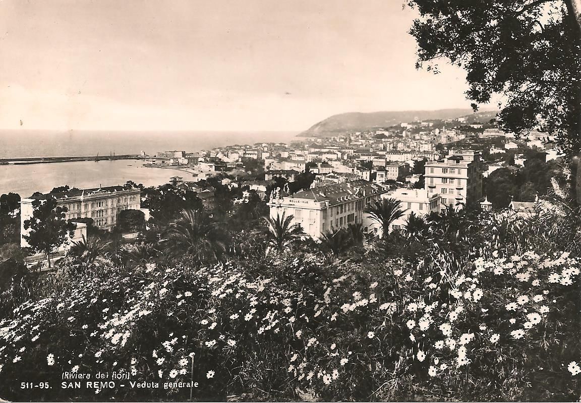 SANREMO - VEDUTA GENERALE - V1955