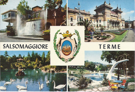 SALSOMAGGIORE TERME - 4 VEDUTE - NV - FG