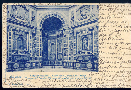 FIRENZE - CAPPELLE MEDICEE - INTERNO DELLA CAPPELLA DEI PRIN
