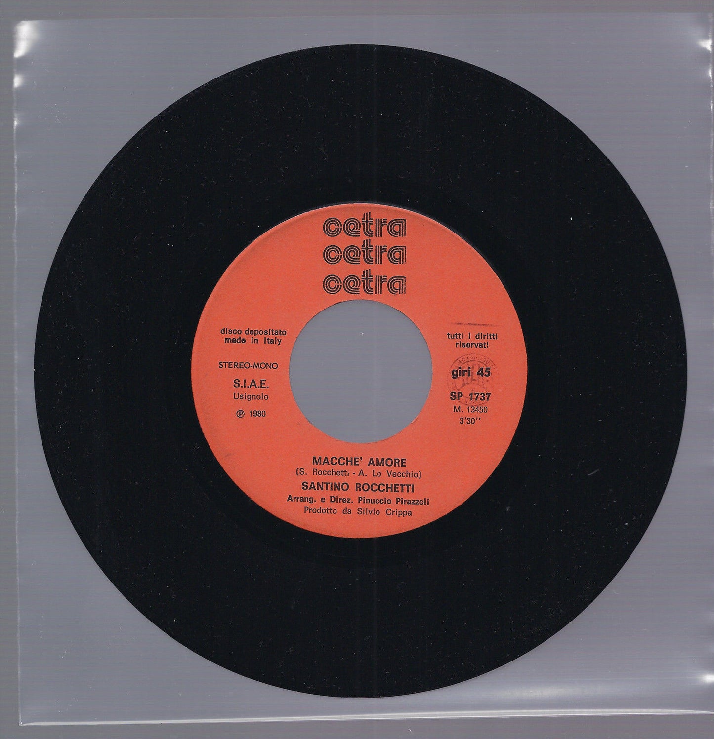MACCHE' AMORE - SOGNO TE == SANTINO ROCCHETTI