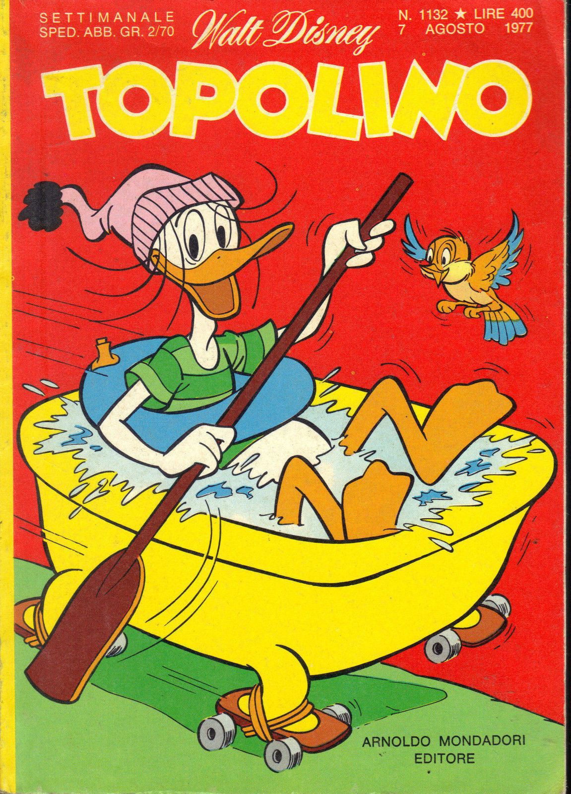 TOPOLINO N° 1132 - 7 AGOSTO 1977