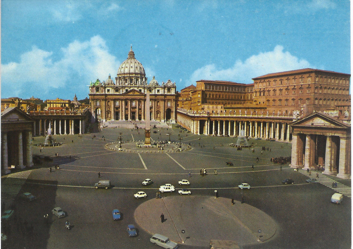 ROMA - BASILICA E PIAZZA S. PIETRO - V 1974 - FG