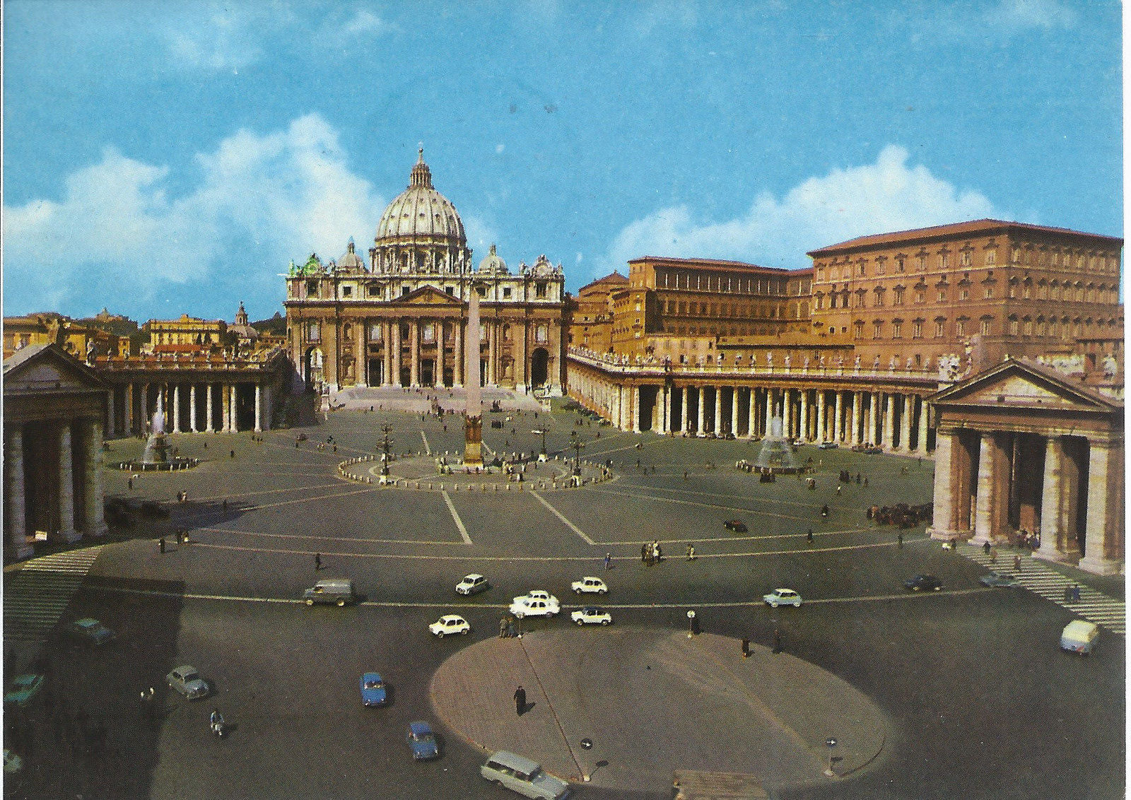 ROMA - BASILICA E PIAZZA S. PIETRO - V 1974 - FG