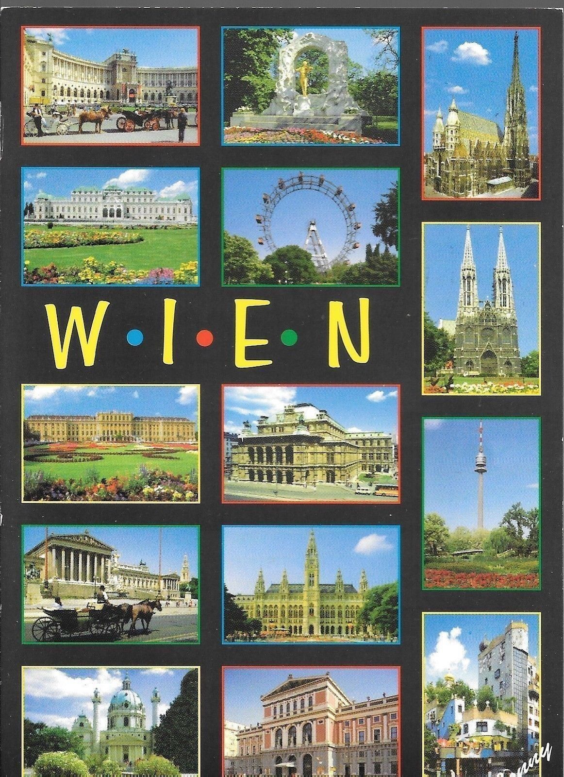 WIEN/VIENNA - 14 VEDUTINE - V2000
