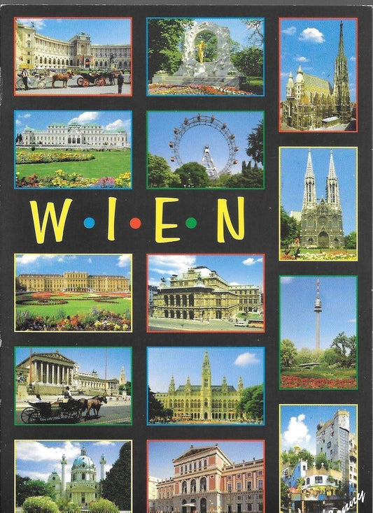 WIEN/VIENNA - 14 VEDUTINE - V2000