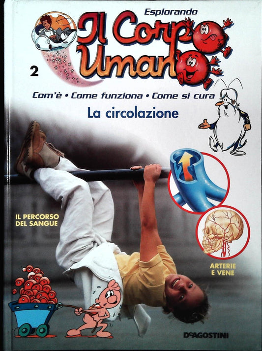 ESPLORANDO IL CORPO UMANO N. 2 - LA CIRCOLAZIONE - DE AGOSTINI 2004