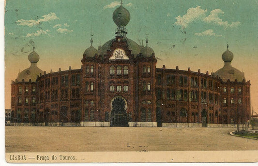 LISBOA - PRACA DE TOUROS -V1915
