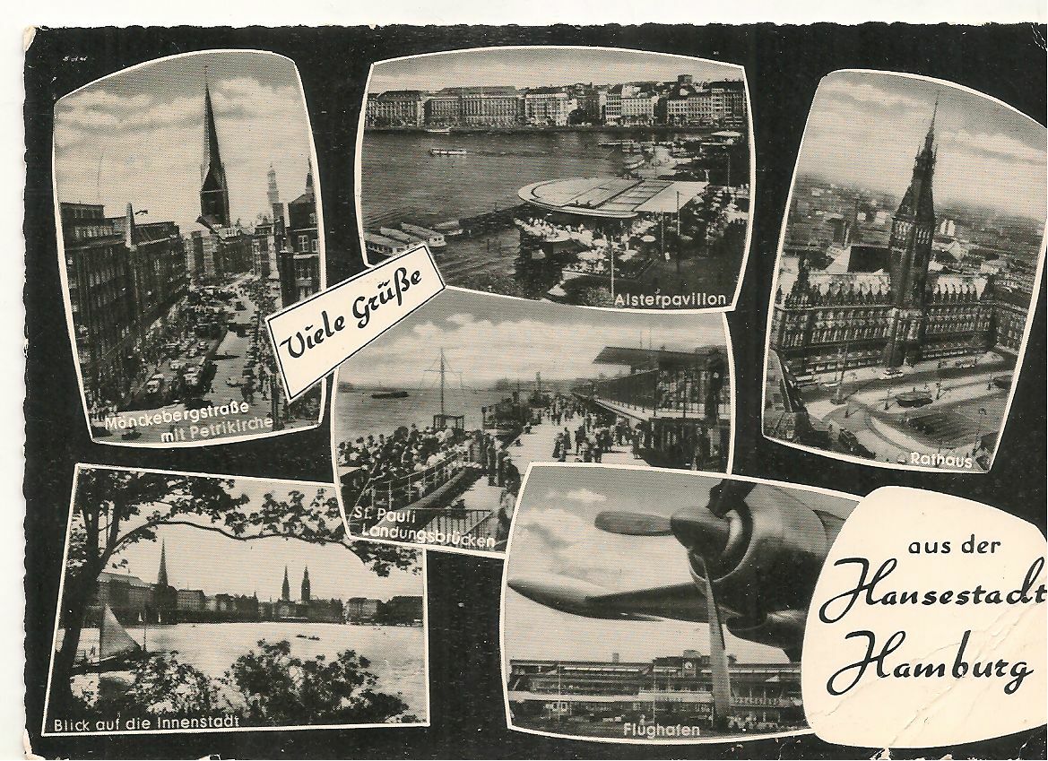 HAMBURG - SEI VEDUTE - V1965