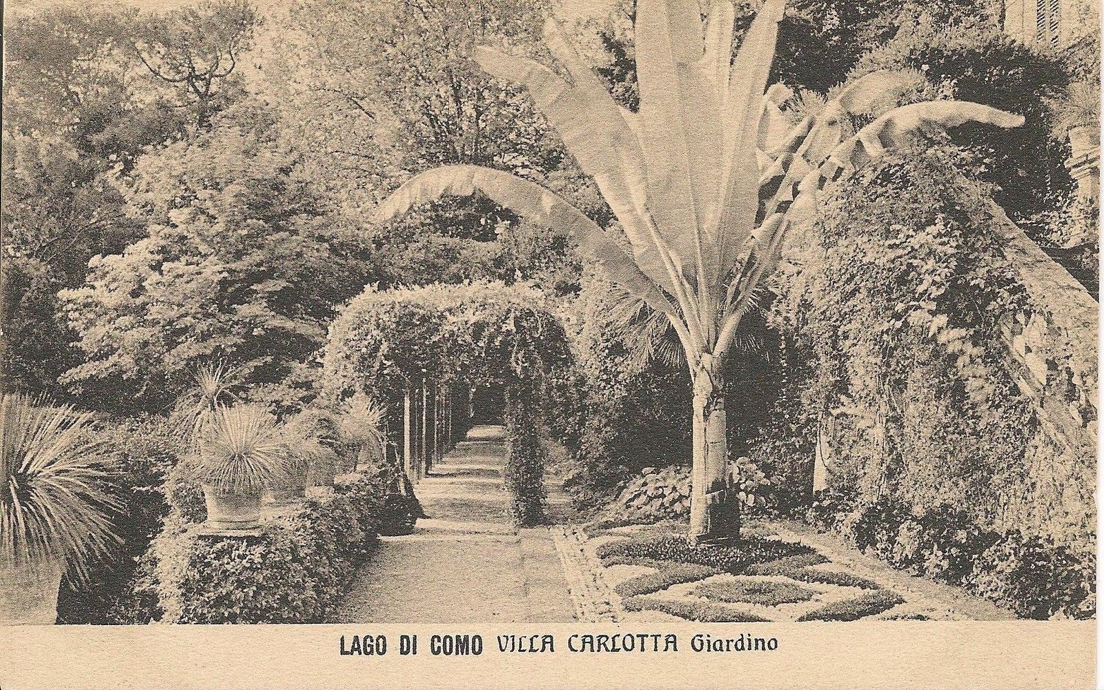 LAGO DI COMO - VILLA CARLOTTA - GIARDINO - NV