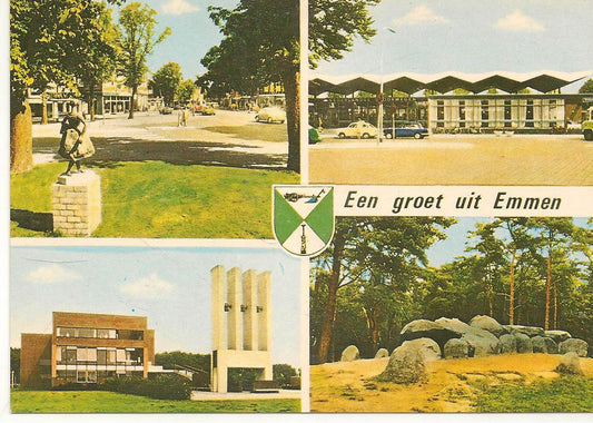 EEN GROET UOT EMMN - NEDERLAD - QUATTRO VEDUTE - NV