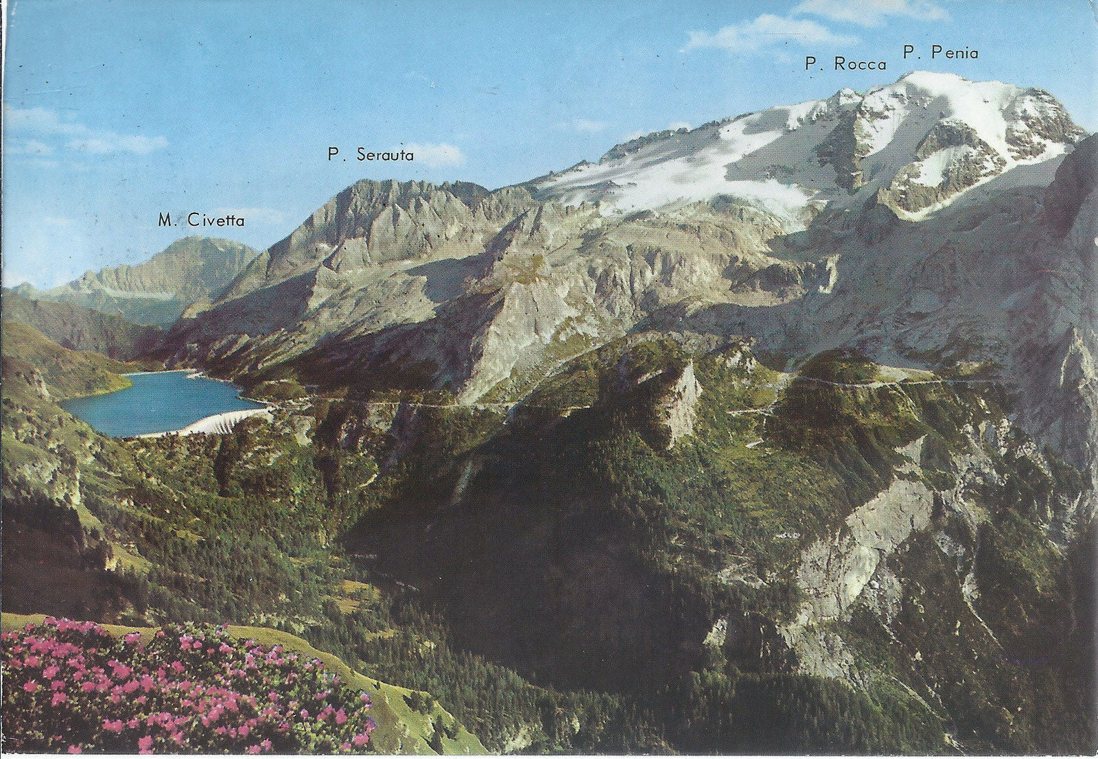 LA MARMOLADA COL LAGO DELLA FEDAIA - V1988