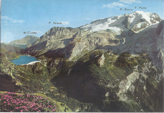 LA MARMOLADA COL LAGO DELLA FEDAIA - V1988