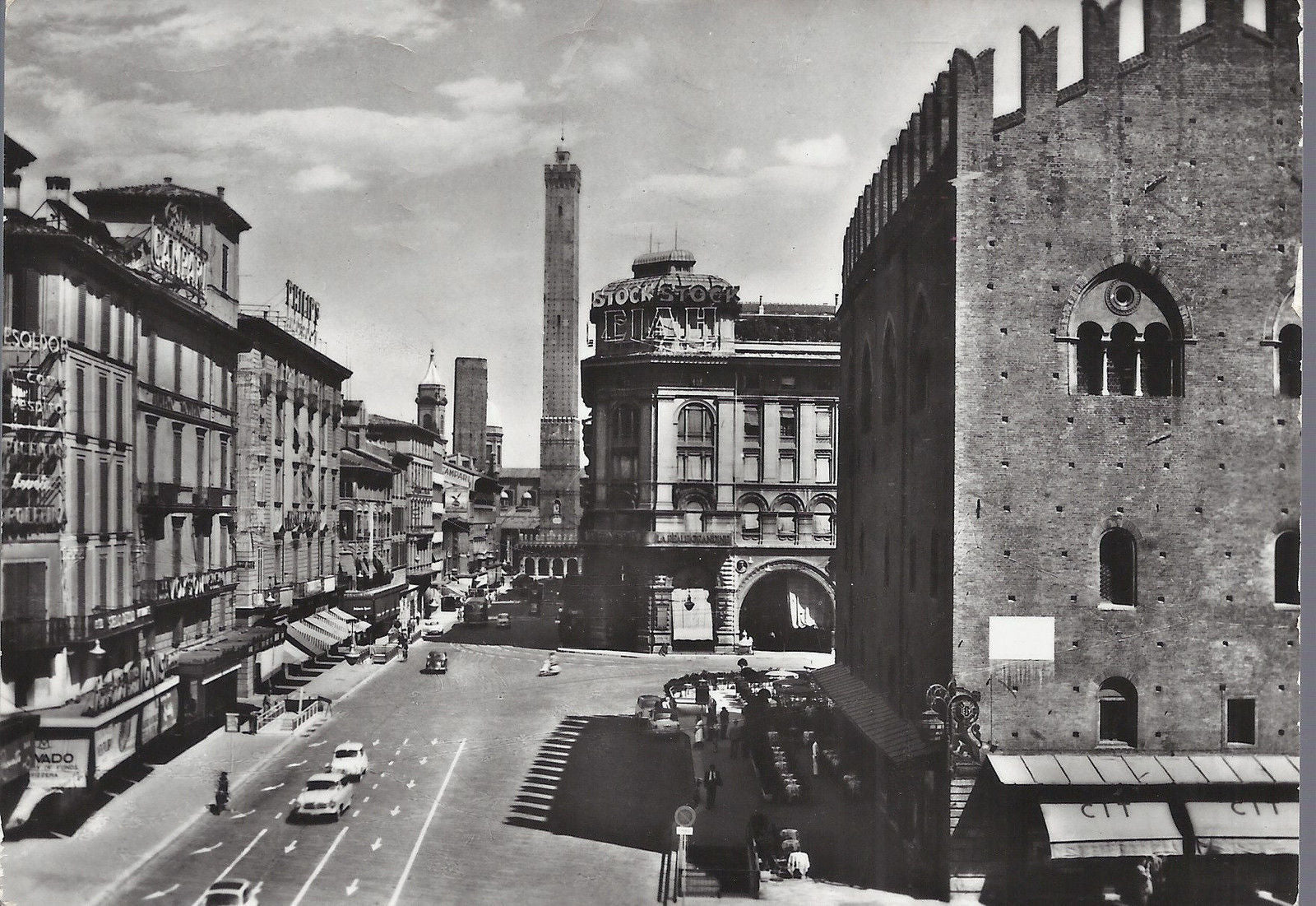 BOLOGNA - VIA RIZZOLI - V 1966 - FG