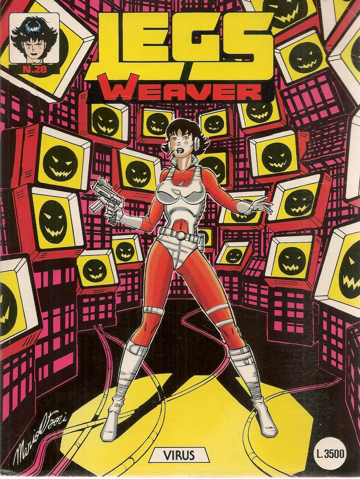 LEGS WEAVER N. 28 - VIRUS