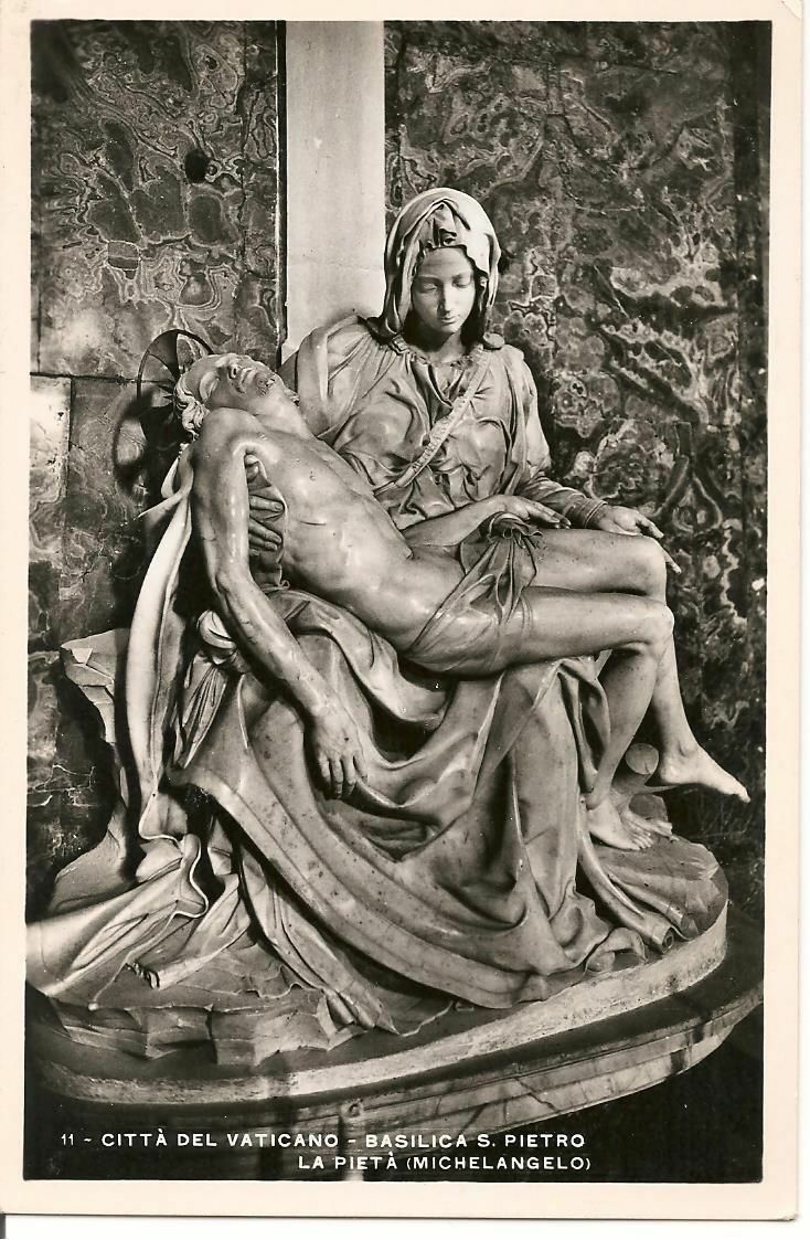 LA PIETA' - MICHELANGELO - CITTA' DEL VATICANO - B