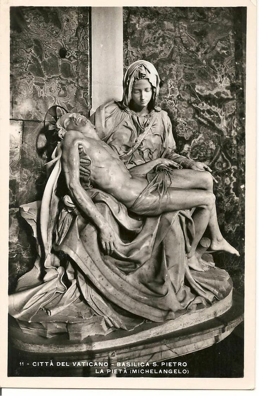 LA PIETA' - MICHELANGELO - CITTA' DEL VATICANO - B