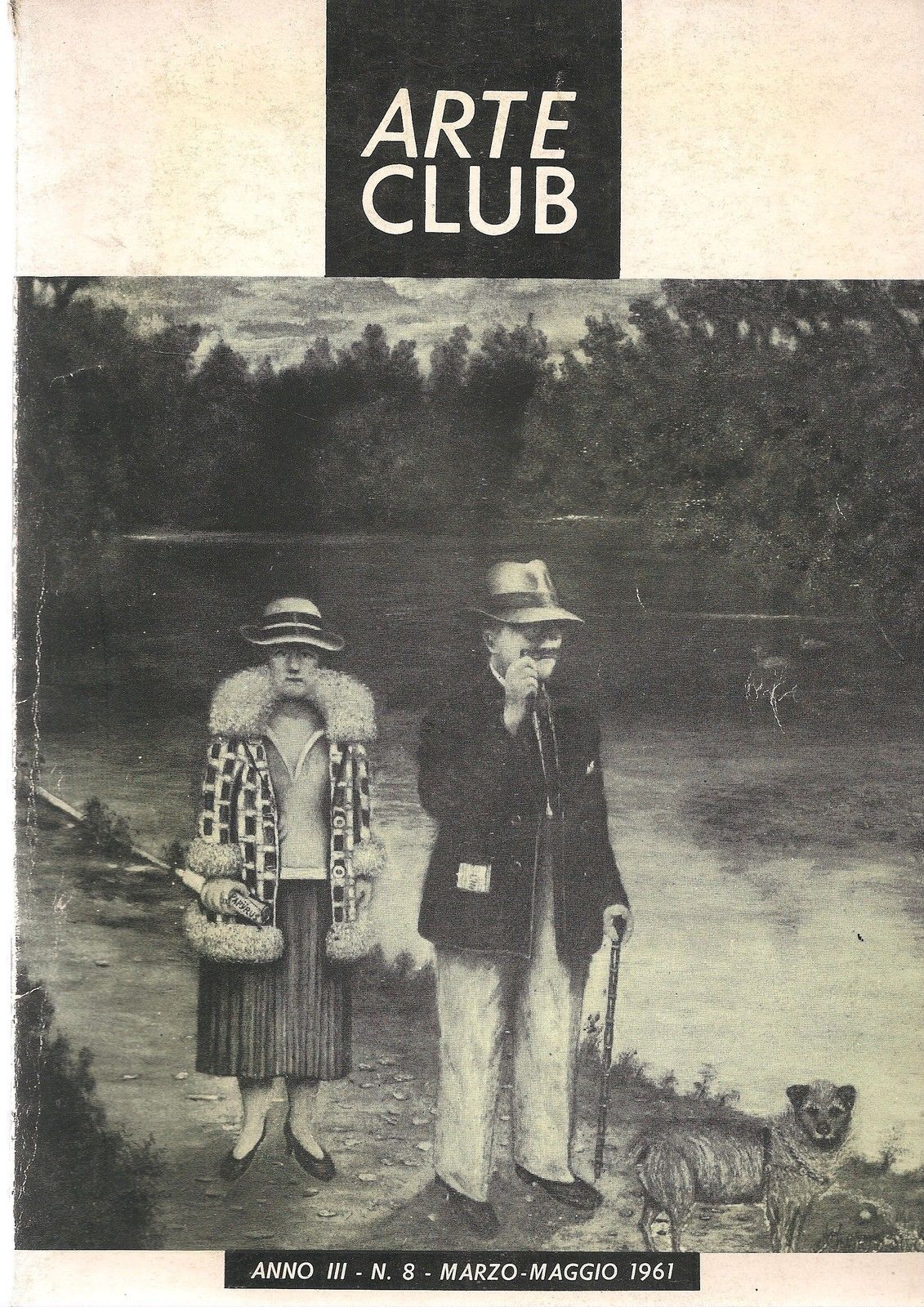 ARTECLUB N° 8 MARZO/MAGGIO 1961 - AA.VV.