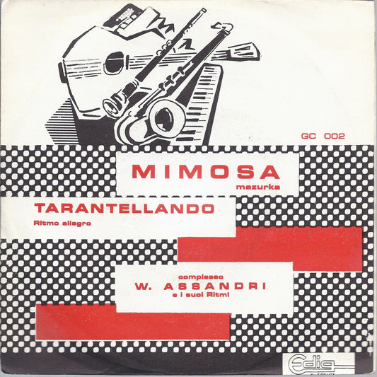 MIMOSA  mazurka - TARANTELLANDO  Ritmo allegro = COMPLESSO W. ASSANDRI