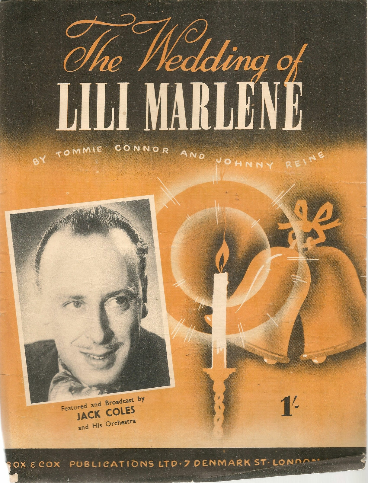 THE WEDDING OF LILI MARLENE - SPARTITO-SHEET MUSIC