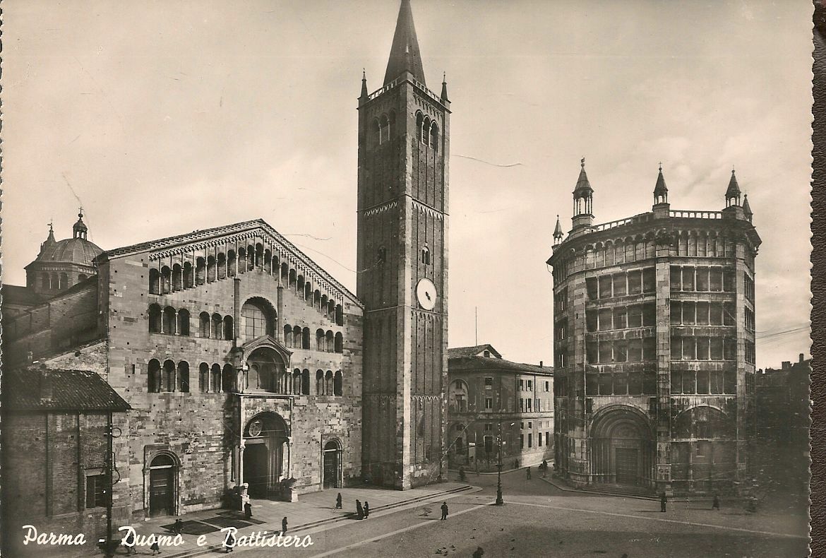 PARMA - DUOMO E BATTISTERO - V1962