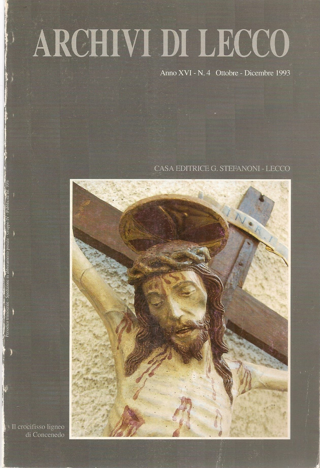 ARCHIVI DI LECCO - OTTOBRE-DICEMBRE 1993