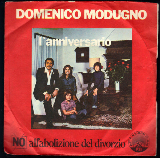 L'ANNIVERSARIO # DOMENICO MODUGNO - COSA NE PENSA DEL DIVORZIO # ARNOLDO FOA