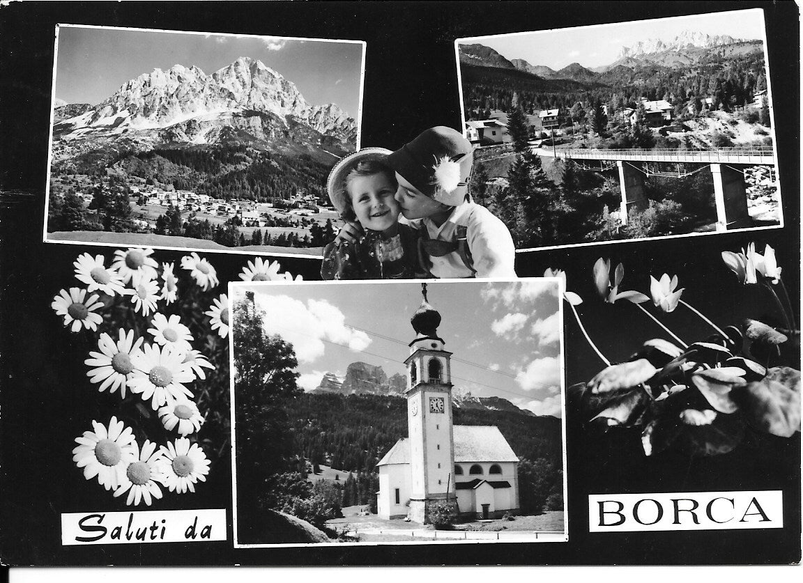 SALUTI DA BORCA - 3 IMMAGINI - V1969