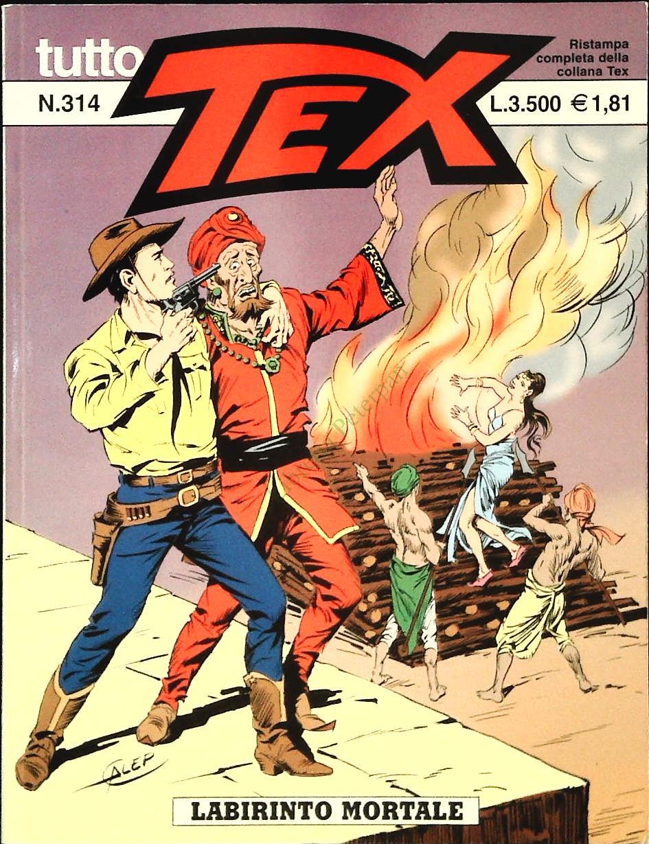 TUTTO TEX N. 314 - LABIRINTO MORTALE