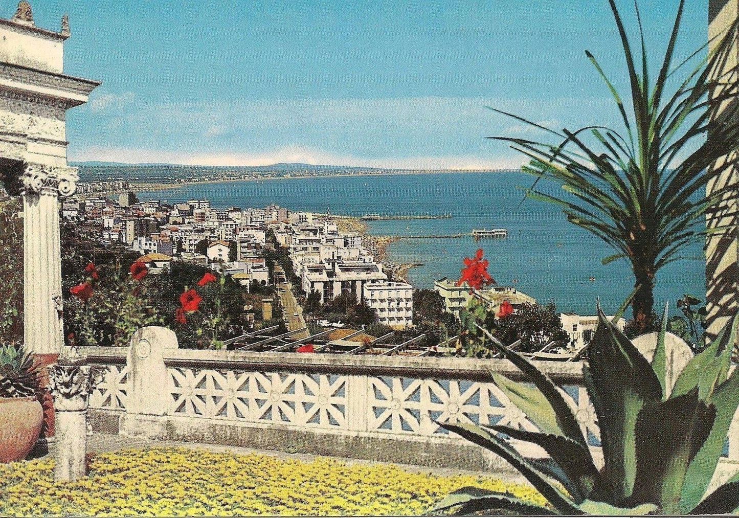 RIVIERA ADRIATICA - PANORAMA DA GABICCE MONTE - V1967