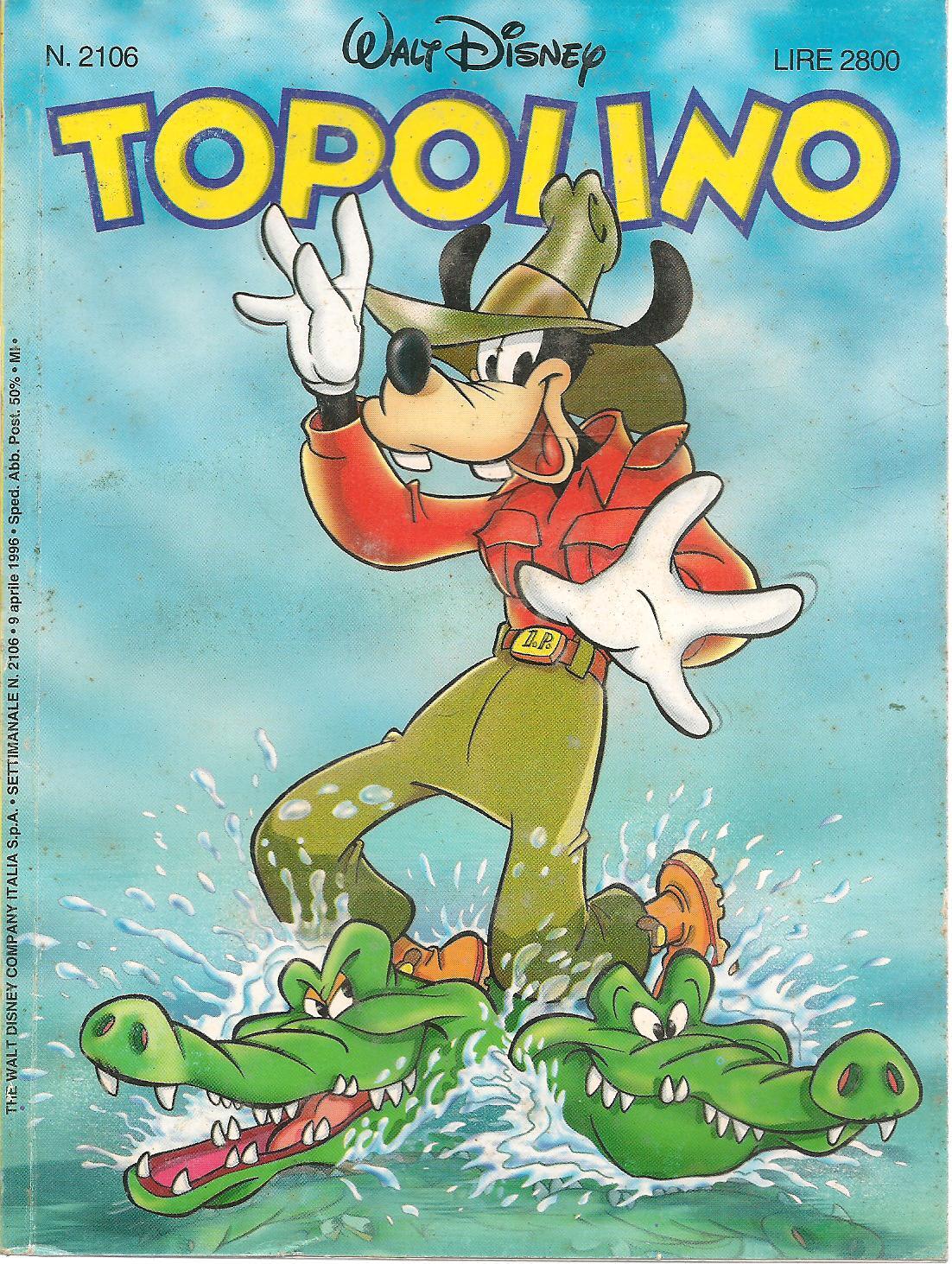 TOPOLINO N. 2106 - 9 APRILE 1996