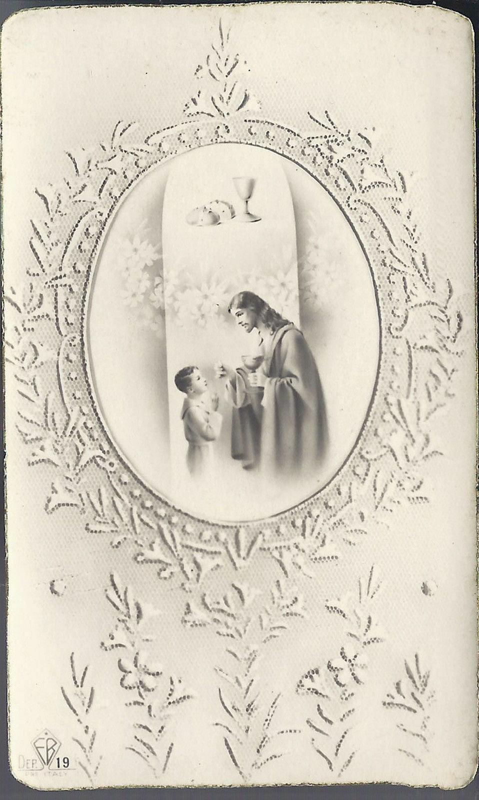 SANTINO - GESU' - PRIMA COMUNIONE - senza data - AS011-