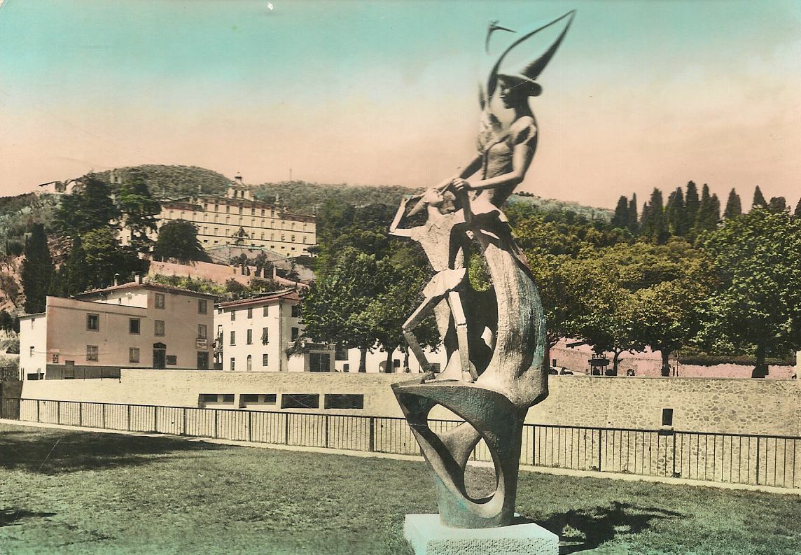 COLLODI - PARCO MONUMENTALE DI PINOCCHIO - ACQUARELLATA - V ANNI 50