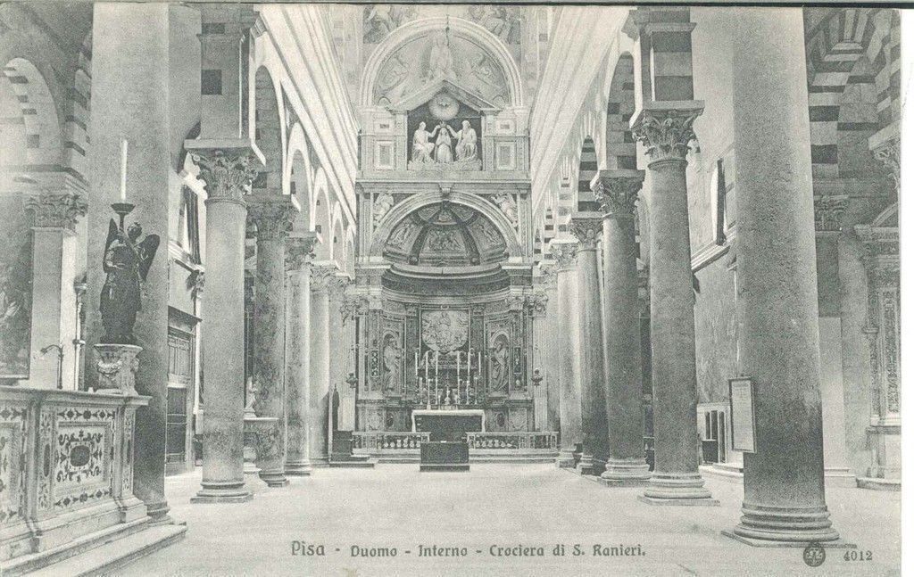 PISA - DUOMO INTERNO CROCIERA DI S. RANIERI - NV