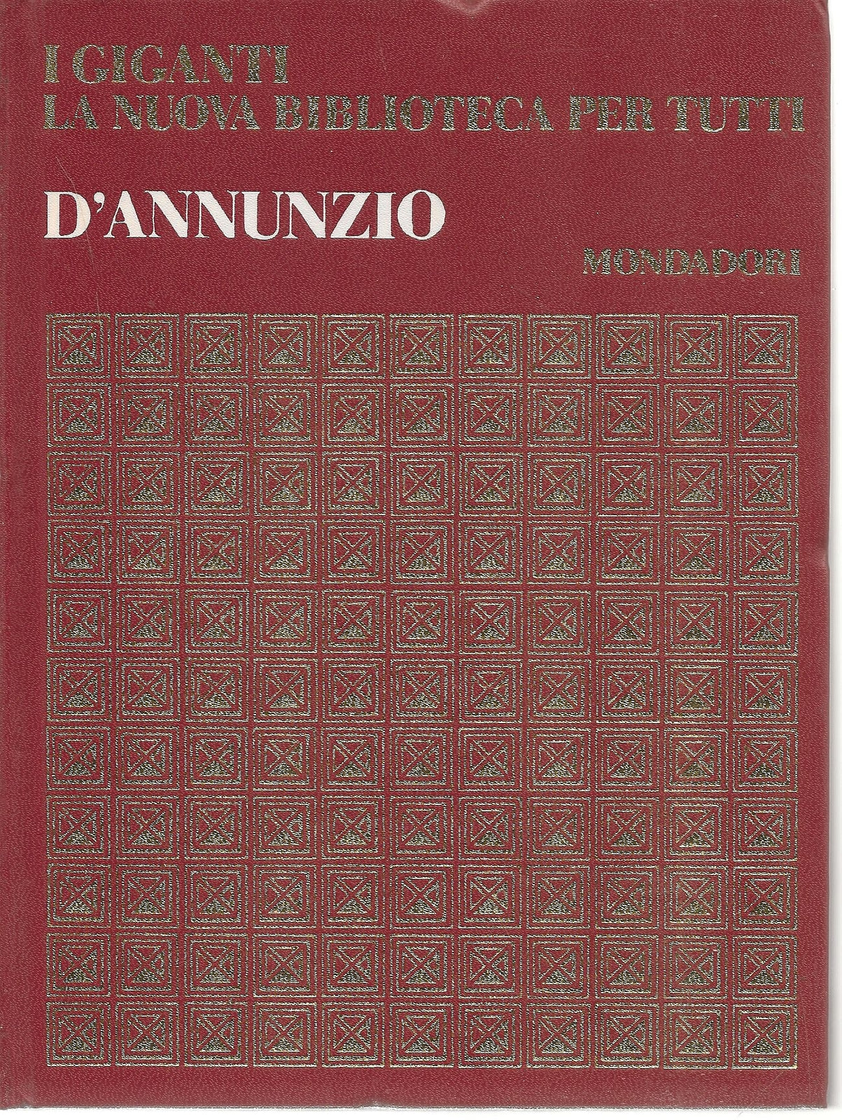D'ANNUNZIO - I GIGANTI