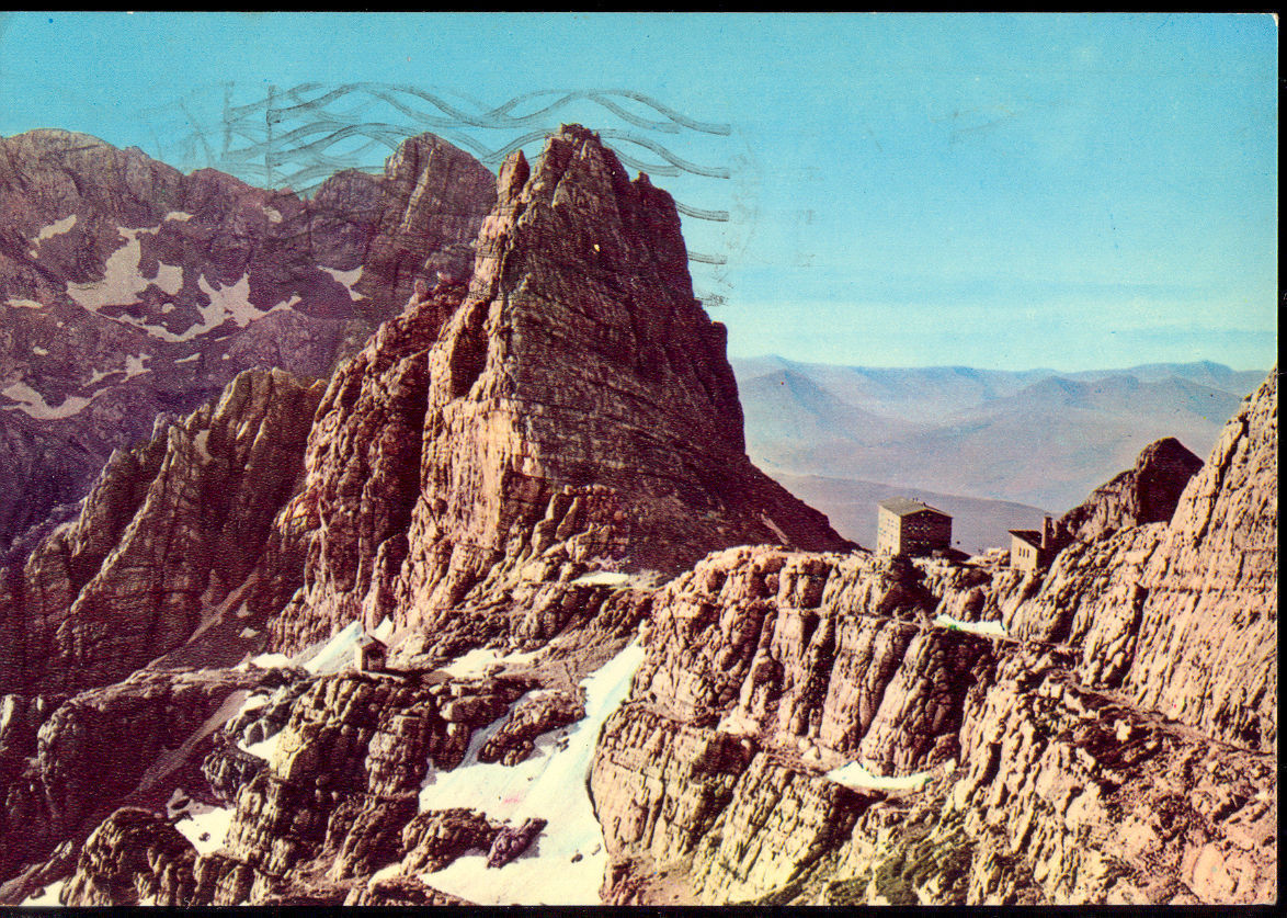 RIFUGIO TOSA - T. PEDROTTI - DOLOMITI DI BRENTA - V1971
